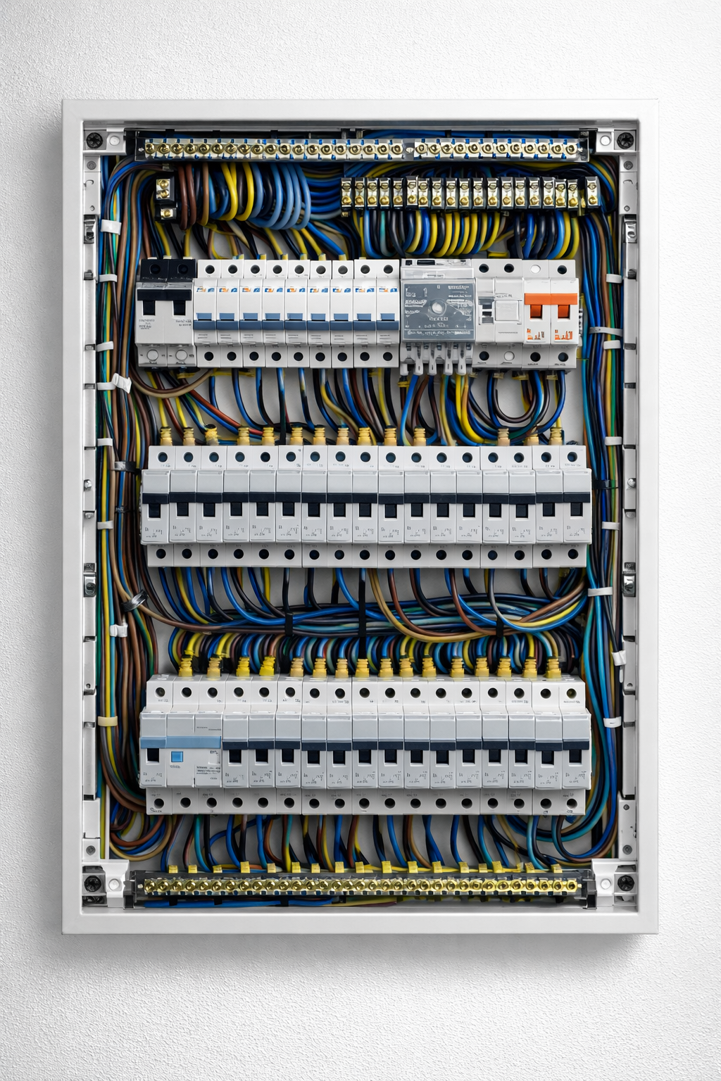 Instalación eléctrica profesional, cuadro eléctrico moderno en Valencia